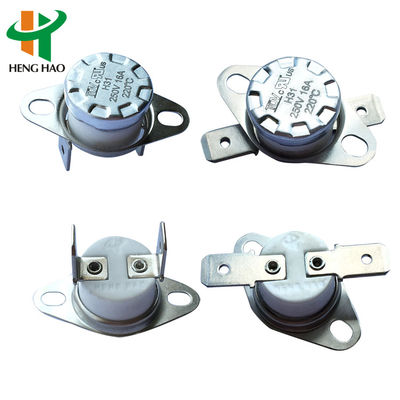 KSD301 Ρυθμιστής θερμοκρασίας Βιμεταλικός θερμοστάτης με 100000 κύκλους 0-250°C και κανονικά κλειστές/ανοικτές επαφές