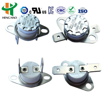 KSD301 H31 Bimetal Thermostat Ρυθμιστής θερμοκρασίας με 100000 κύκλους και εύρος -10~300°C για ανεμιστήρα ψύξης αυτοκινήτων