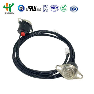 250V 16A Θερμικός διακόπτης διακόπτης Snap Action Bimetallic Θερμοστάτη