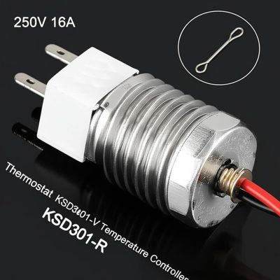 250V 16A Θερμοστάτη KSD301 KSD301-V Ρυθμιστής θερμοκρασίας KSD301-R Ρυθμιστής θερμοκρασίας