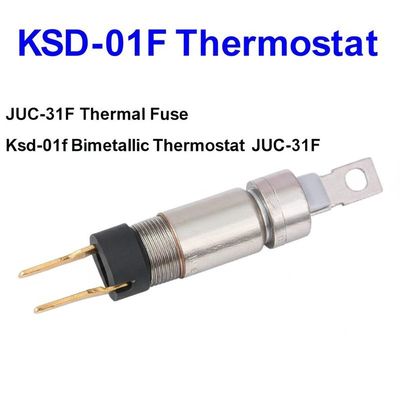 ΚSD-01F Θερμοστάτη JUC-31F Θερμική ασφάλεια Ksd-01f Bimetallic Thermostat JUC-31F