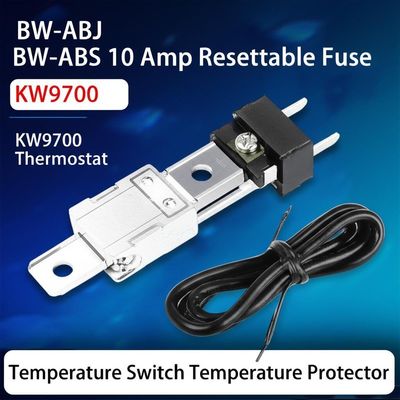 BW-ABJ BW-ABS 10 Amp επαναπροσδιορίσιμη ασφάλεια KW9700 θερμοστάτη θερμοκρασία διακόπτης προστατευτής θερμοκρασίας