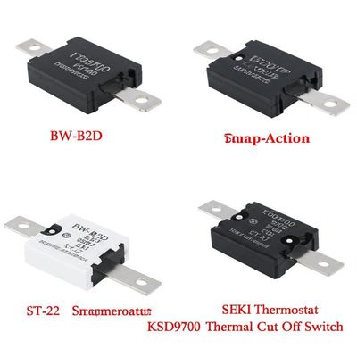 BW-B2D KW9700 Θερμοστάτη γρήγορης δράσης ST-22 SEKI Θερμοστάτης KSD9700 Θερμικός διακόπτης