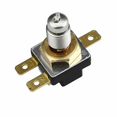 Διακόπτης θερμικής διακοπής KSD301 Bimetallic Thermostat με 100000 κύκλους, 250V 16A και εύρος θερμοκρασίας 0-250℃